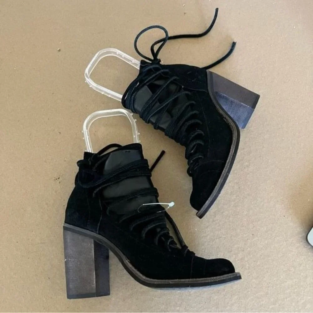 Free People x Faryl Robin Lucas Lace Up Boot - Picture 3 of 12